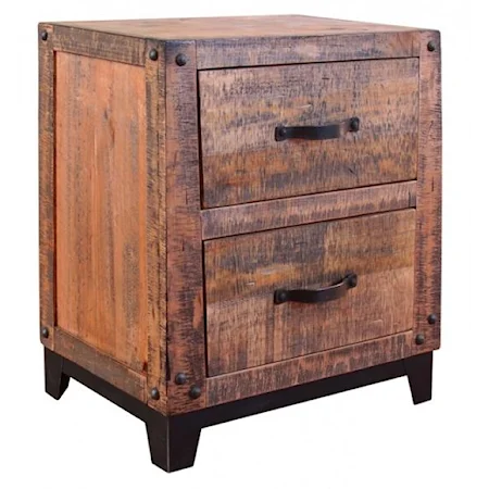 2 Drawer Nightstand